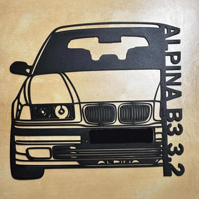 Tranh treo tường Alpina B3 (E36) độc đáo cho tín đồ đam mê xe