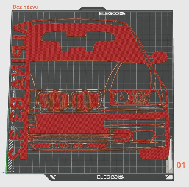 Tranh treo tường Alpina B3 (E36) độc đáo cho tín đồ đam mê xe - Image 2