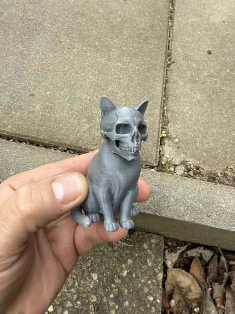 Mèo Kinh Dị Đầu Lâu (Scary Cats with Skulls) - Image 2