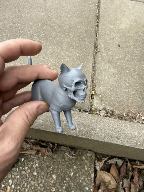 Mèo Kinh Dị Đầu Lâu (Scary Cats with Skulls) - Image 4