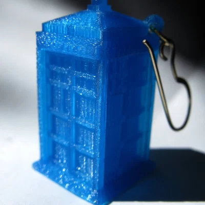 Bông tai TARDIS có đèn LED