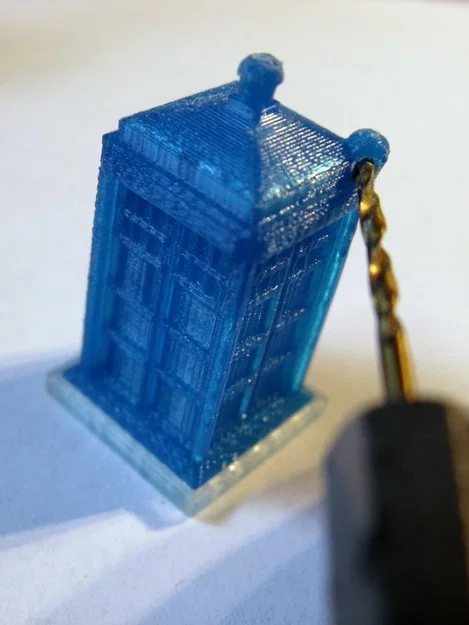 Bông tai TARDIS có đèn LED - Image 5