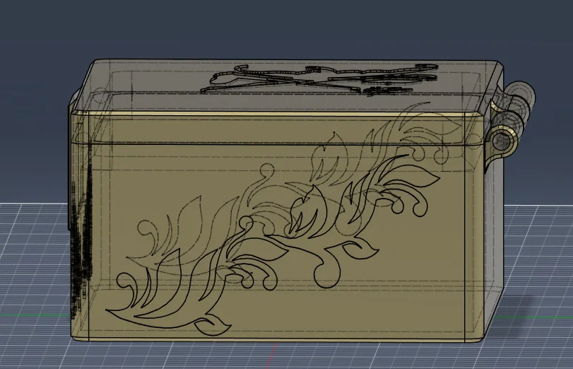 Hộp đựng tuyệt đẹp với bản lề và vòng đệm kín - Image 8