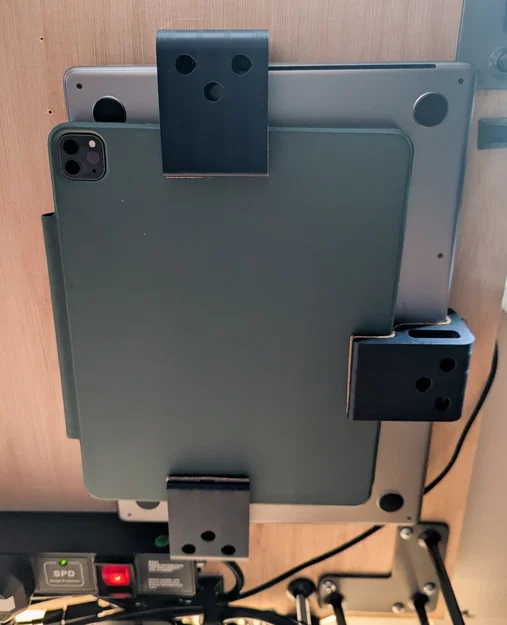 Giá đỡ bàn cho bộ đôi Laptop: M1 Macbook Pro 16 inch và iPad Pro 12.9 inch - Image 4