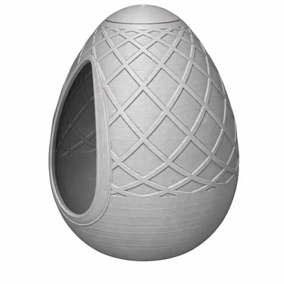 Mô hình Thỏ và Trứng Phục Sinh 3D xinh xắn để bàn