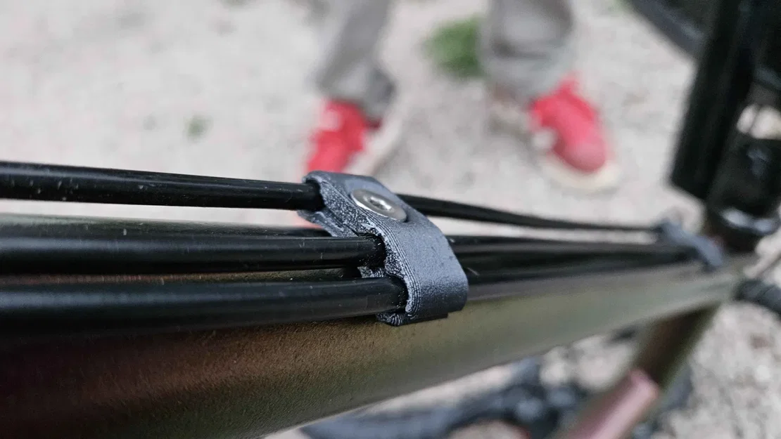 Kẹp giữ dây cáp xe đạp gắn bu lông (loại 2, 3 và 4 dây) - Image 2