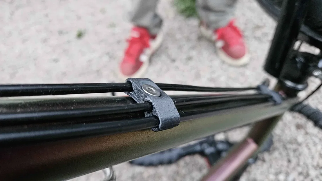 Kẹp giữ dây cáp xe đạp gắn bu lông (loại 2, 3 và 4 dây) - Image 3