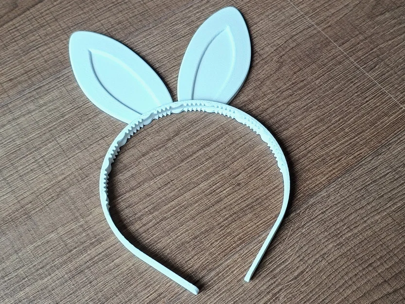 Mẫu in 3D bờm tai thỏ xinh xắn cho bé yêu - Image 4