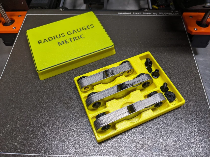 Hộp đựng dưỡng đo bán kính (Radius Gauges) - Image 1