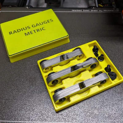 Hộp đựng dưỡng đo bán kính (Radius Gauges)