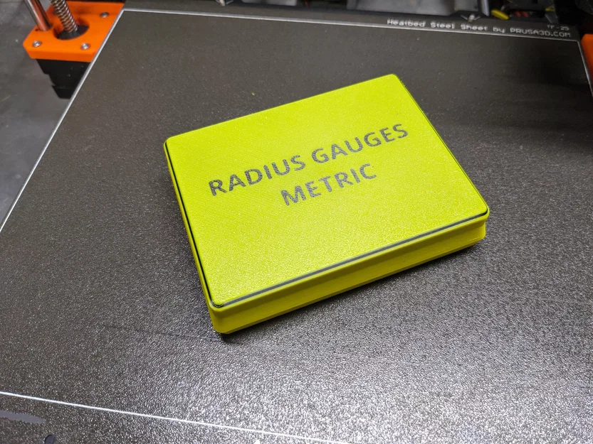 Hộp đựng dưỡng đo bán kính (Radius Gauges) - Image 2