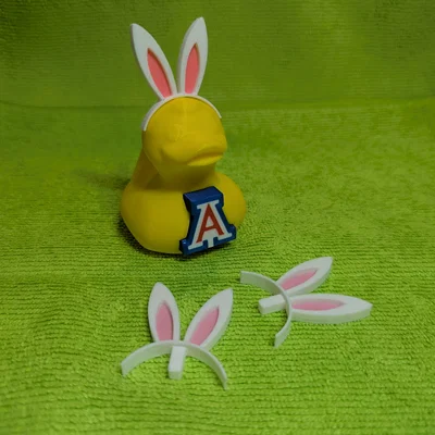 Mẫu Tai Thỏ 3D Mini Trang Trí Cho Mô Hình Nhân Vật Siêu Đáng Yêu