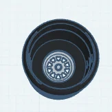 Ống đựng bút mô hình bánh xe đua F1 Pirelli P Zero độc đáo