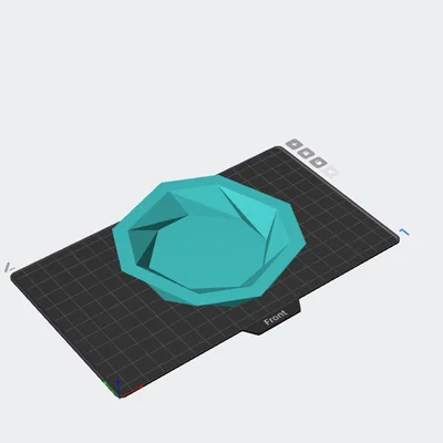 Khay đựng đồ đa năng Reciente thiết kế Low-poly sang trọng