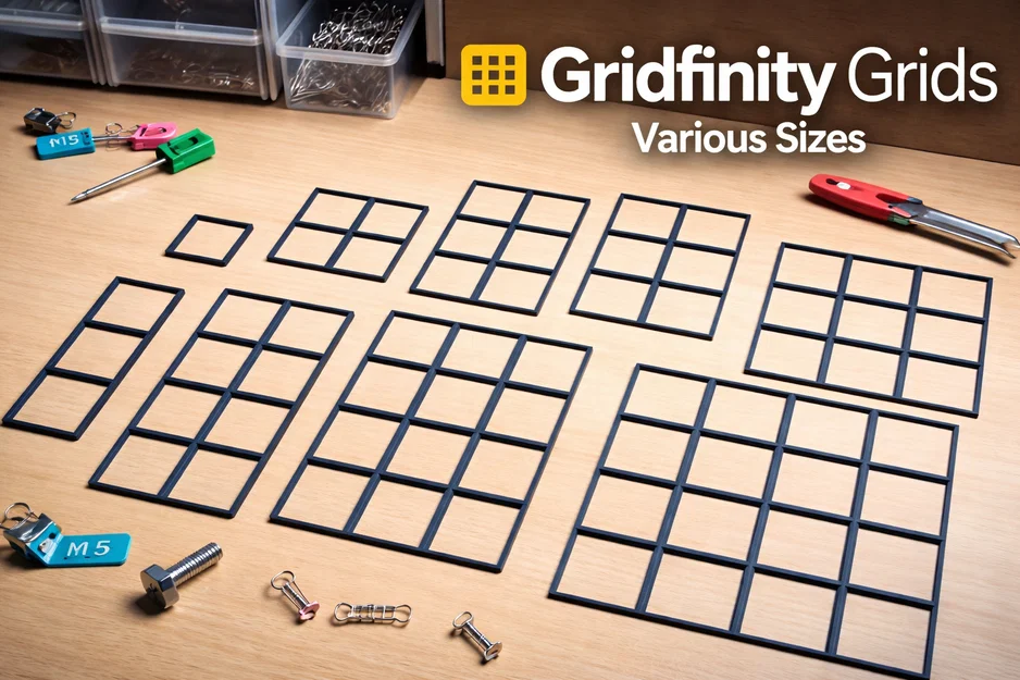 Gridfinity Grid – Đa Dạng Kích Cỡ - Image 1
