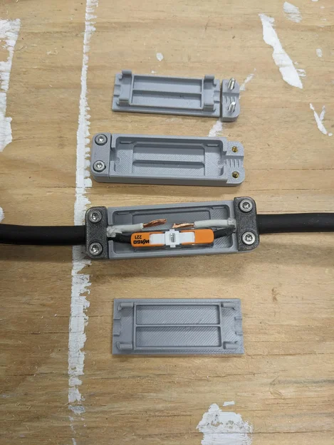 Hộp đấu nối Wago 221 Inline cho dây mềm (Phiên bản dùng Heat Set Insert) - Image 4