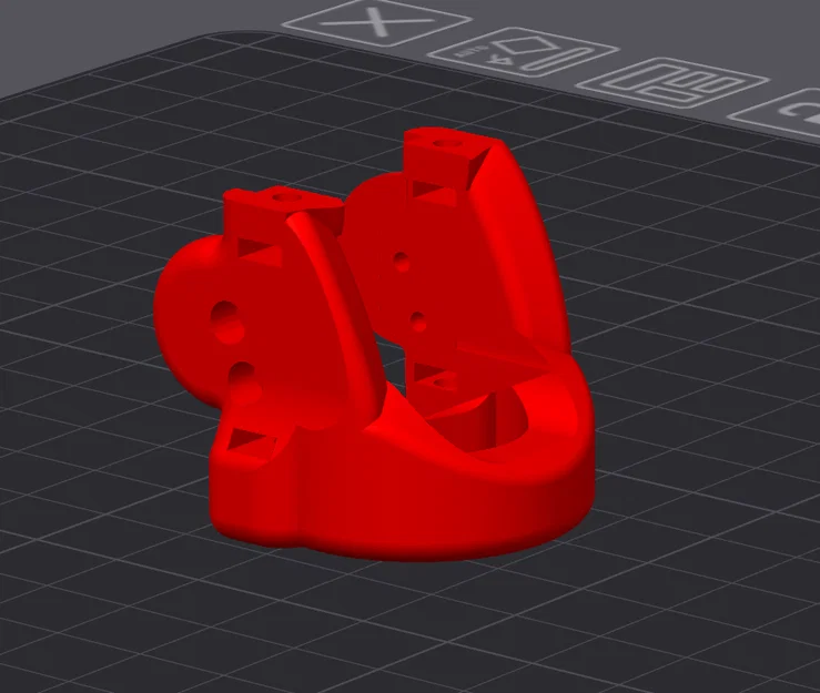 Ngàm gắn camera góc 20 độ cho khung FPV drone Apex - Image 1