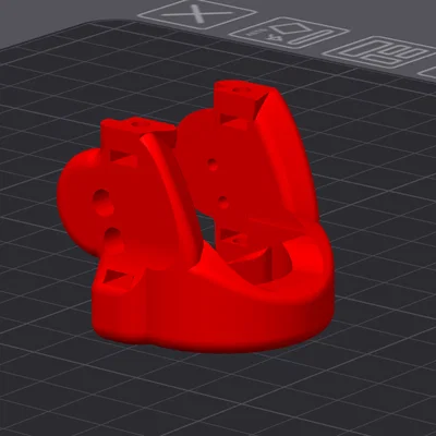 Ngàm gắn camera góc 20 độ cho khung FPV drone Apex