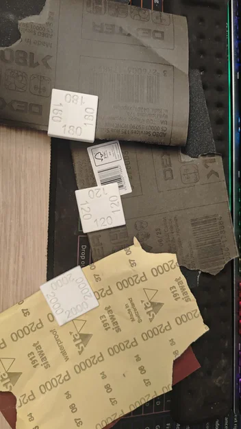 Dụng cụ kẹp giữ giấy nhám (Sandpaper Holder) - Image 1