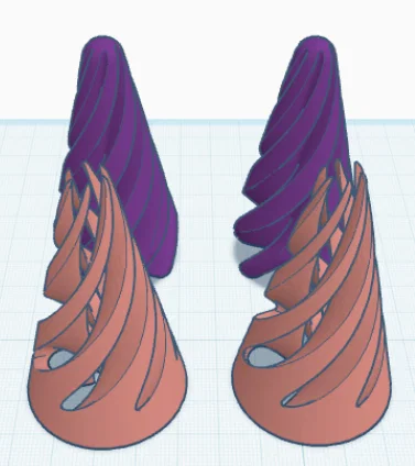 Mô hình Fidget Cone 3D – Đồ chơi giảm stress độc đáo - Image 1