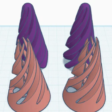 Mô hình Fidget Cone 3D – Đồ chơi giảm stress độc đáo