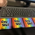 Nam châm "Gay Shit" đầy màu sắc - Thumbnail 1