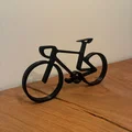 Mô hình xe đạp 3D tối giản - Trang trí không gian làm việc hiện đại - Thumbnail 3