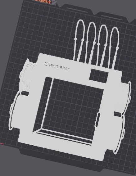 Snapmaker U1 Silhouette - Tranh Treo Tường - Image 2
