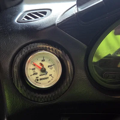Đế gắn đồng hồ đo (Gauge Pod) cho hốc gió đơn Del Sol