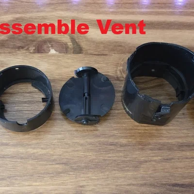 Đế gắn đồng hồ đo (Gauge Pod) cho hốc gió đơn Del Sol