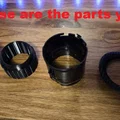 Đế gắn đồng hồ đo (Gauge Pod) cho hốc gió đơn Del Sol - Thumbnail 3