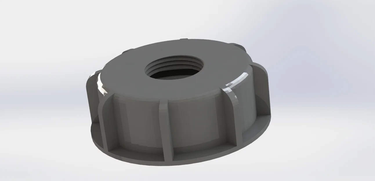 Nắp can DIN61 tích hợp ren 3/4 inch cho vòi nước tiện lợi - Image 3