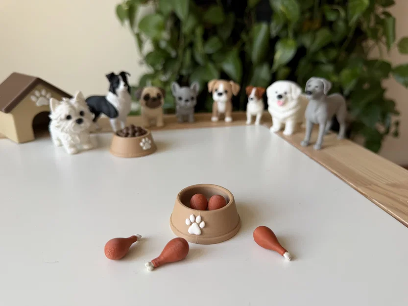 Mô hình đùi gà (Chicken drumstick) - Image 1