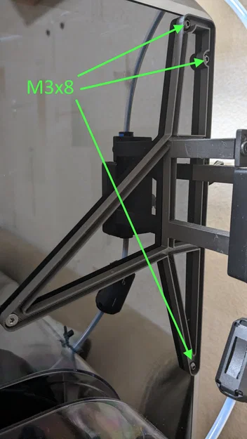 Ngàm gắn cảm biến nhựa phía bên phải cho Creality K1 - Image 6