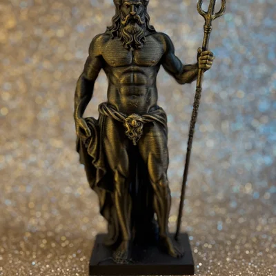 Poseidon Sculpture – Tượng Thần Biển Cả Hy Lạp