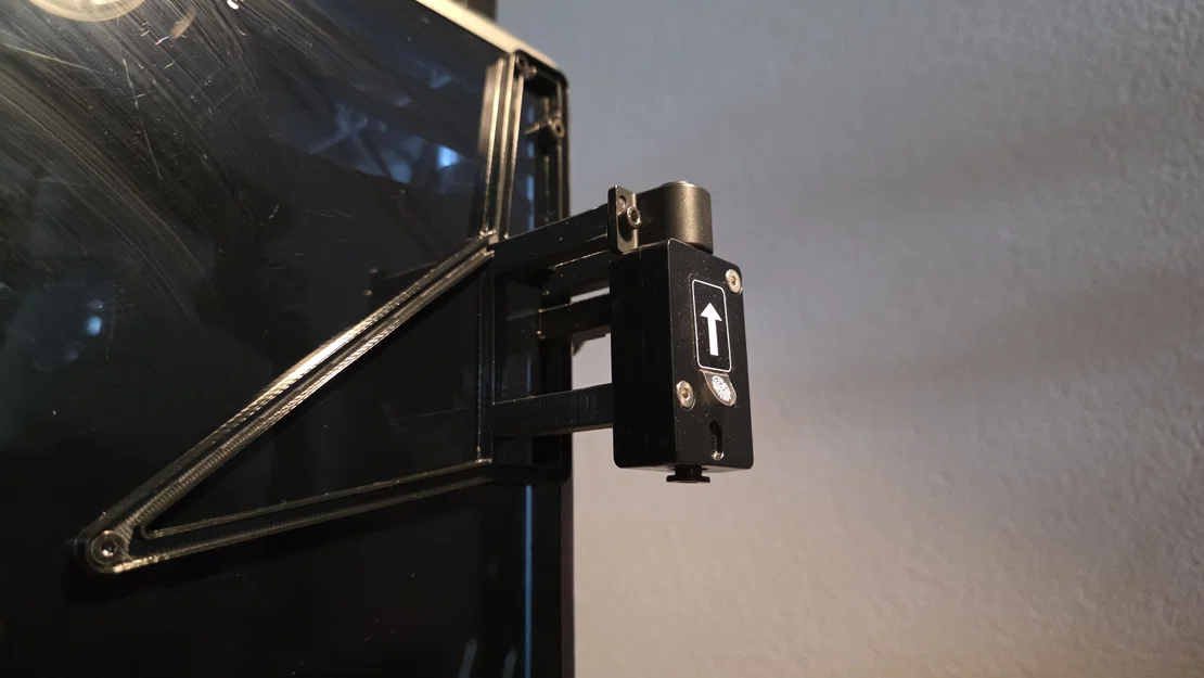 Ngàm gắn cảm biến sợi nhựa Creality K1 - Bản gia cố & lược bỏ ốc giữa - Image 2