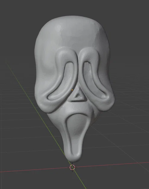 Mô hình mặt nạ Ghostface từ series Scream (Trang trí) - Image 1