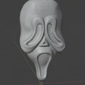 Mô hình mặt nạ Ghostface từ series Scream (Trang trí) - Thumbnail 1