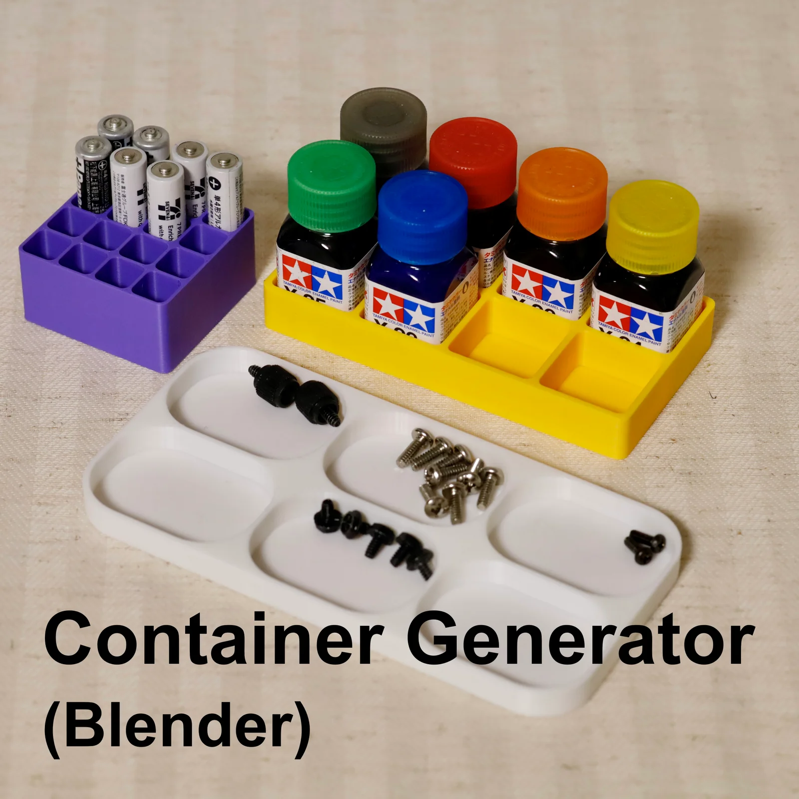 Bộ tạo hộp đựng (Container Generators) cho Blender 1
