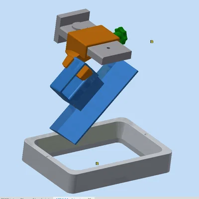 Bộ đế giữ đa năng Base de Mono 4 - Giải pháp cơ khí in 3D hiệu quả