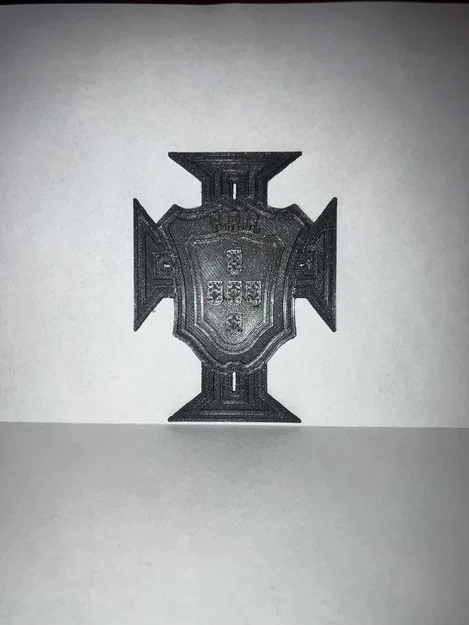 Mô hình logo đội tuyển bóng đá Bồ Đào Nha in 3D - Image 2