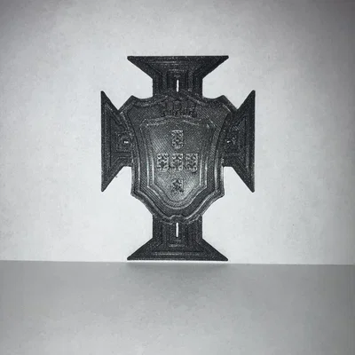 Mô hình logo đội tuyển bóng đá Bồ Đào Nha in 3D