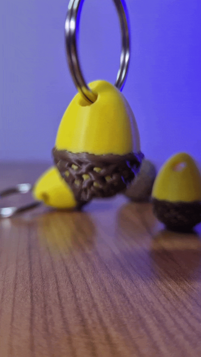 Móc khóa Trứng Phục sinh (Easter Egg key chain) - Thumbnail 1