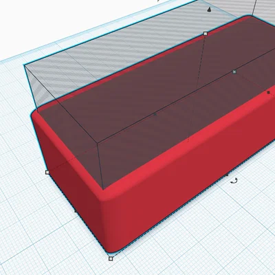 Mô hình hộp đựng đồ đa năng tối giản in 3D