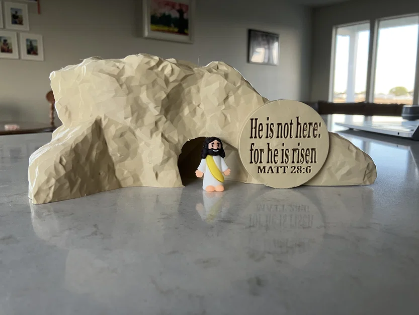 Mô hình Ngôi mộ trống của Chúa Giê-su 2 - Image 1