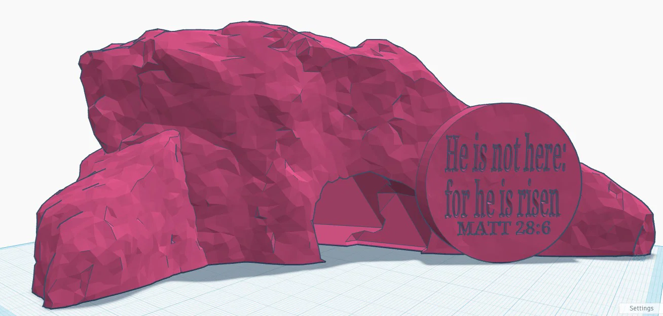 Mô hình Ngôi mộ trống của Chúa Giê-su 2 - Image 2