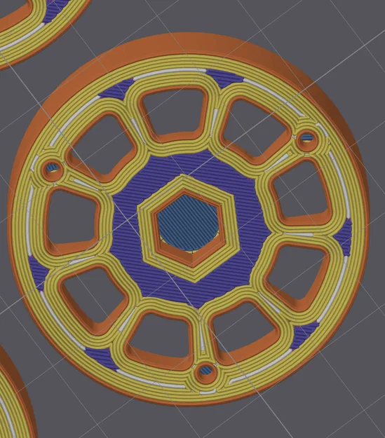 Mâm xe Beadlock cải tiến cho 3Dsets (Đã sửa lỗi trục lục giác) - Image 1