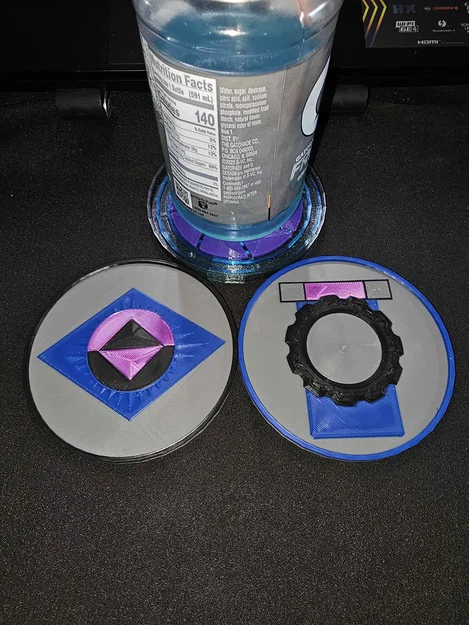 Bộ lót ly lấy cảm hứng từ ReBoot - Image 2