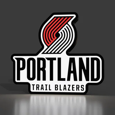 Đèn LED Lightbox Portland Trail Blazers