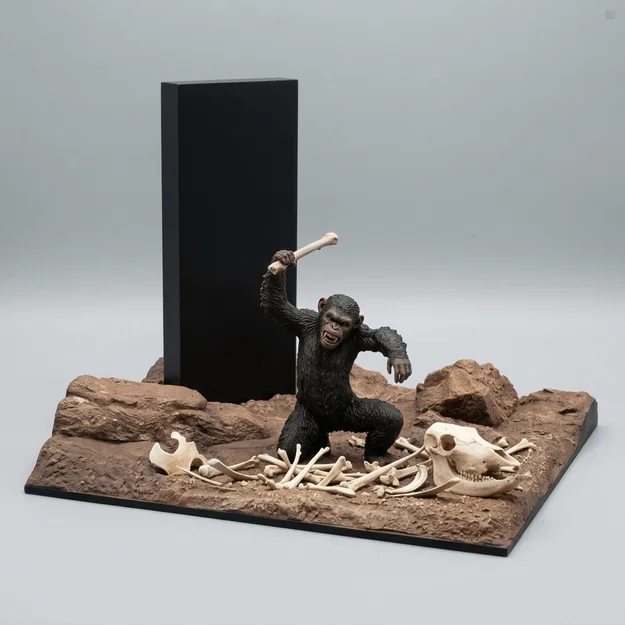 Mô hình 3D 2001: A Space Odyssey - Tái hiện cảnh phim kinh điển - Image 1